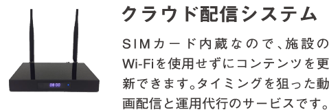 クラウド配信システム